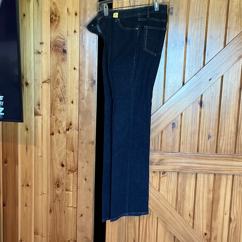 J. Jill Women's High Rise Jeans - Dark Blue